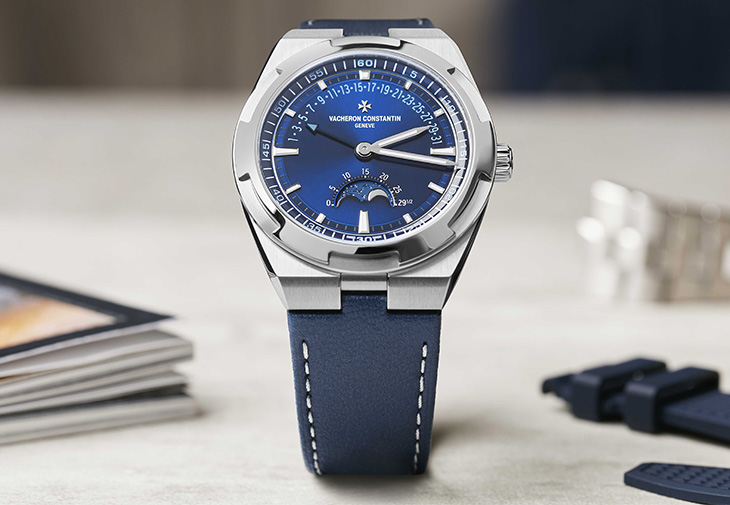 江詩丹頓VACHERON CONSTANTIN Overseas月相逆跳日曆腕錶