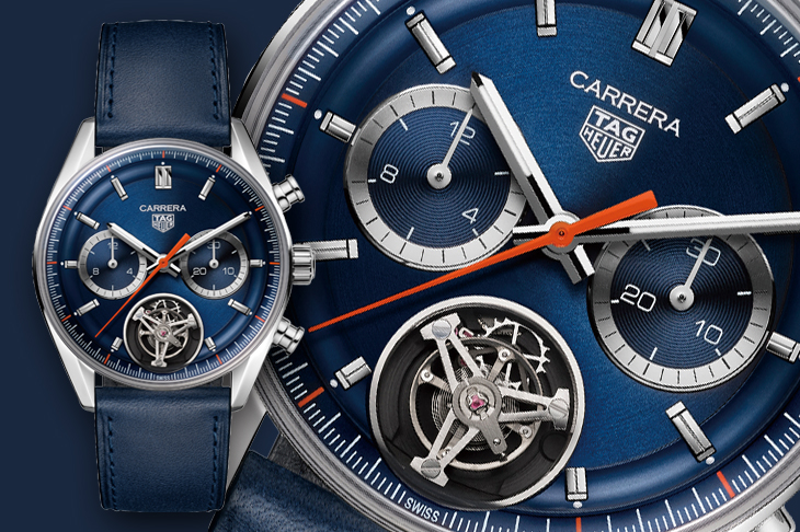 泰格豪雅TAG HEUER Carrera Glassbox 陀飛輪計時腕錶