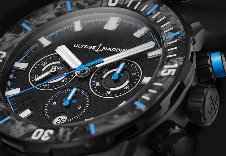 雅典錶ULYSSE NARDIN Diver潛水系列世界環球帆船賽計時碼錶