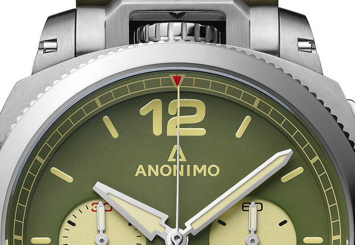 ANONIMO Militare義式軍風計時碼錶