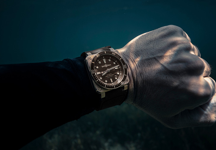 BELL & ROSS BR 03-92 Diver Brown Bronze