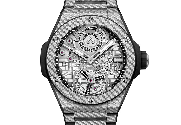 宇舶HUBLOT Big Bang Integrated全碳纖維陀飛輪