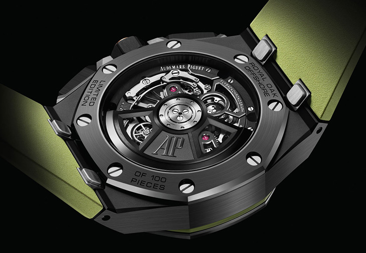 愛彼Royal Oak Offshore皇家橡樹離岸型飛行陀飛輪自動上鍊計時碼錶43mm