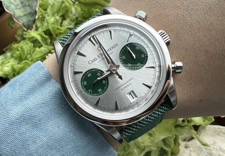 寶齊萊 CARL F. BUCHERER 馬利龍 飛返計時碼錶