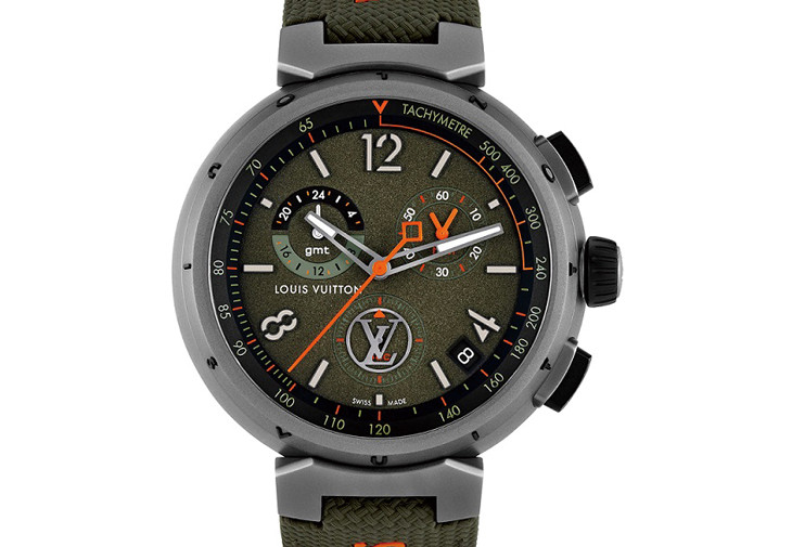 路易威登Tambour Outdoor Chronograph GMT Urban Jungle