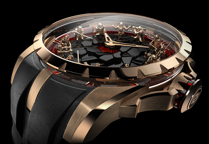 羅杰杜彼ROGER DUBUIS王者系列圓桌騎士超級腕錶