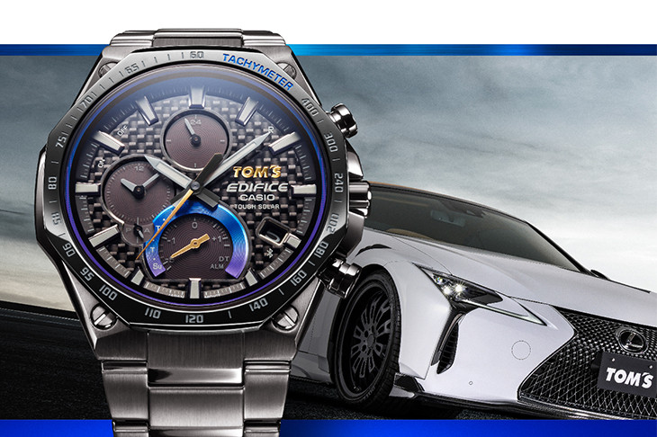 卡西歐EDIFICE x TOM'S聯名錶