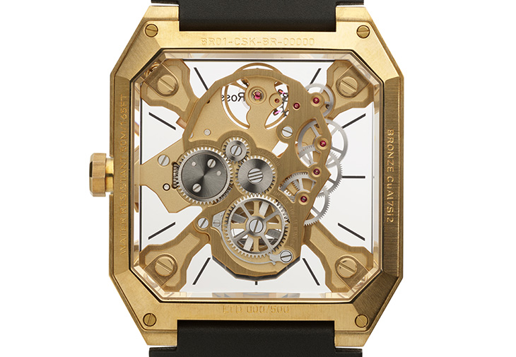 BELL & ROSS BR 01 Cyber Skull Bronze青銅骷髏頭腕錶