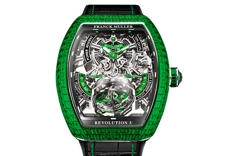 FRANCK MULLER Vanguard Revolution 3 Skeleton獨家金禧紀念腕錶