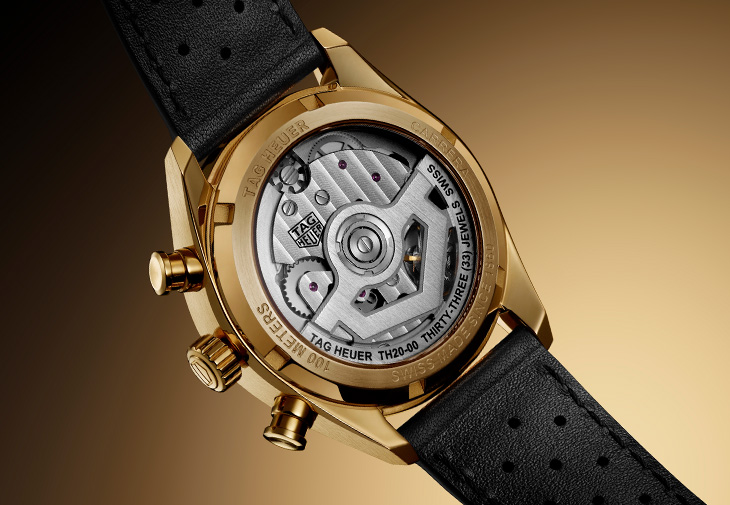 泰格豪雅TAG HEUER Carrera Chronograph黃金計時腕錶