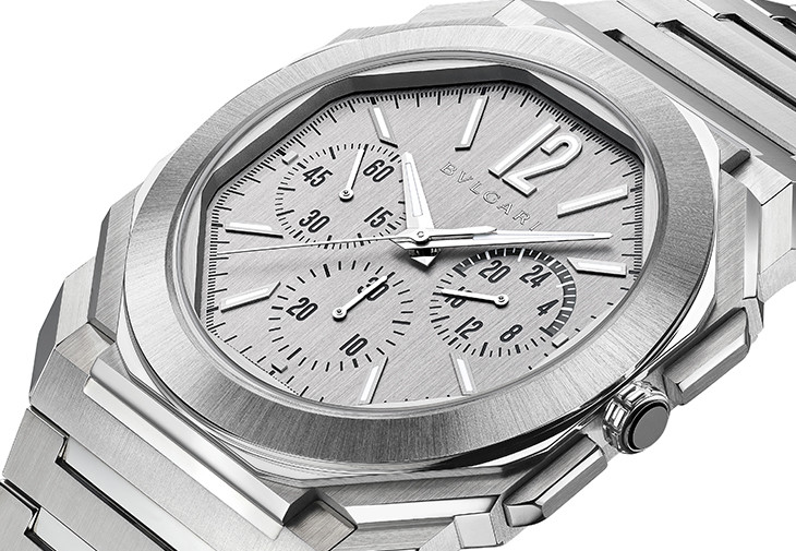 寶格麗Octo Finissimo Chronograph GMT超薄兩地時區計時腕錶