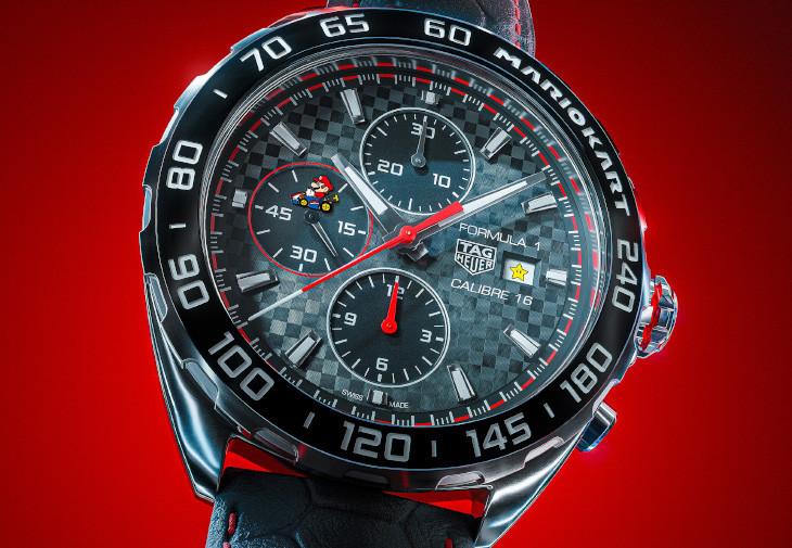 TAG Heuer X Mario Kart 瑪利歐賽車聯名限量計時腕錶