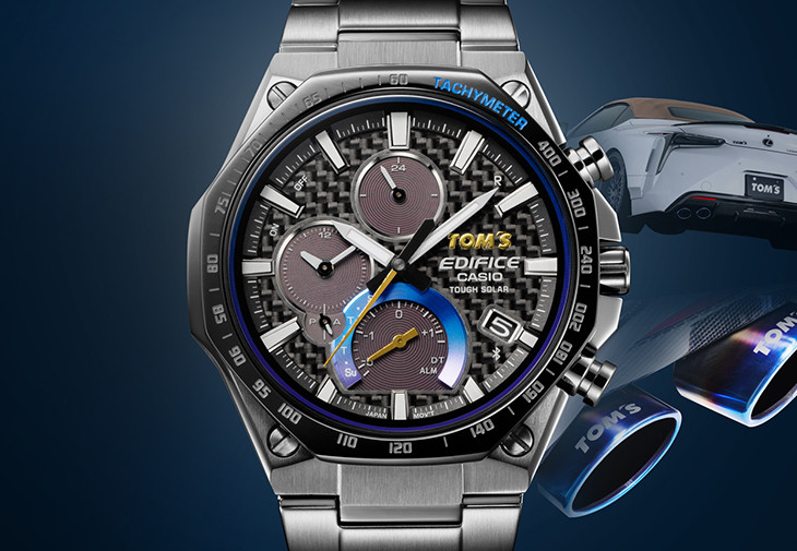 卡西歐EDIFICE x TOM'S聯名錶