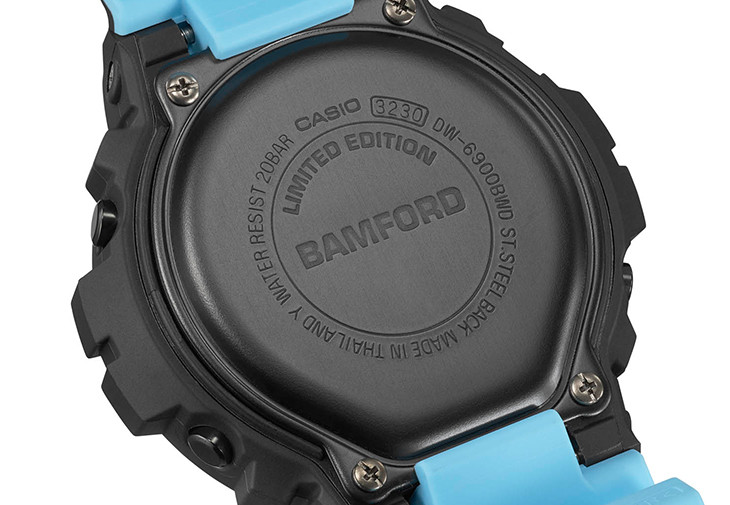 卡西歐G-SHOCK x Bamford DW-6900BWD