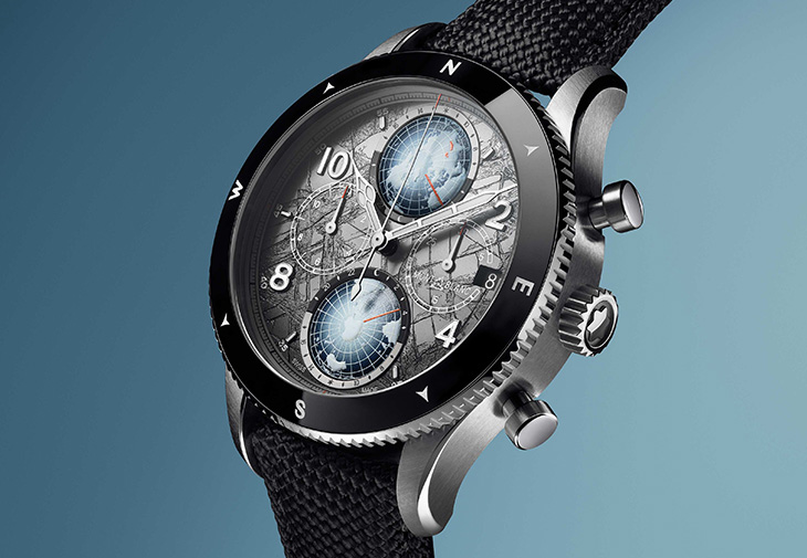 MONTBLANC萬寶龍1858系列Geosphere計時零氧腕錶The 8000限量款290