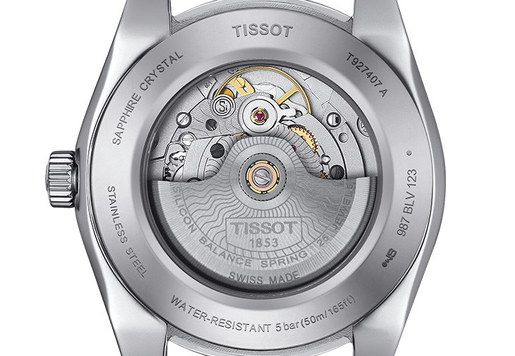 TISSOT Gentleman 18K金自動男錶