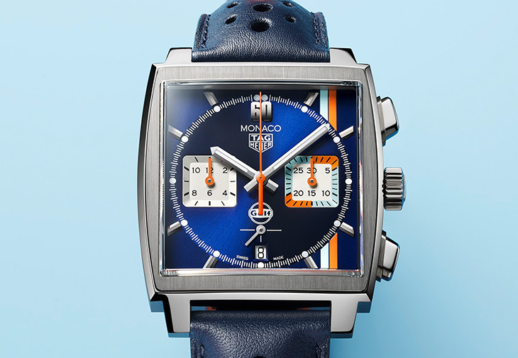 TAG Heuer Monaco Gulf特别版腕錶