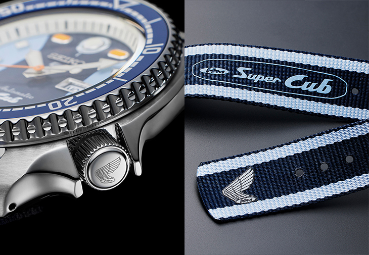SEIKO 5 Sports X Honda Super Cub 2023聯名錶款