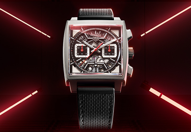 TAG Heuer Monaco Chronograph鏤空計時腕錶
