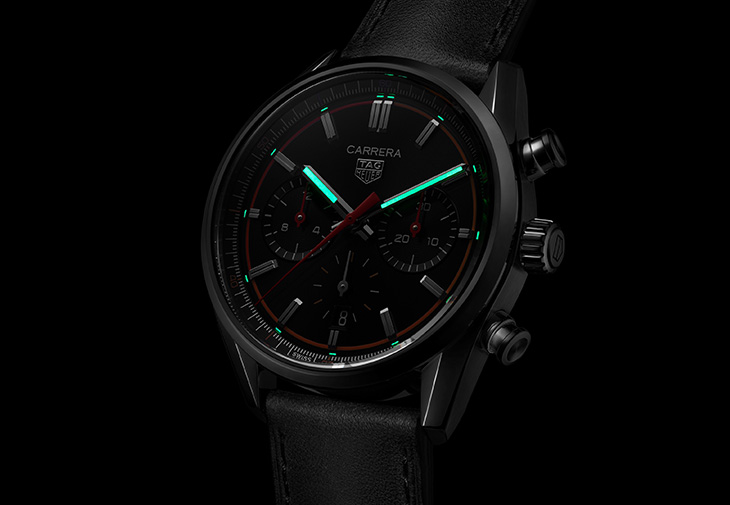 泰格豪雅TAG Heuer Carrera計時腕錶橘色漸層特別版