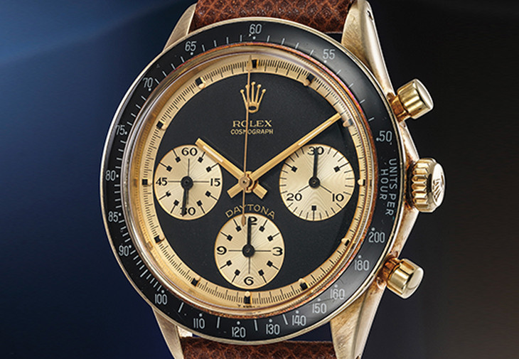 勞力士Cosmograph Daytona Paul Newman「John Player Special」14K黃金腕錶