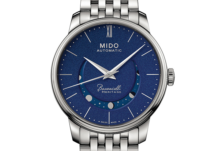 MIDO Baroncelli III Smiling Moon永恆系列微笑月相腕錶