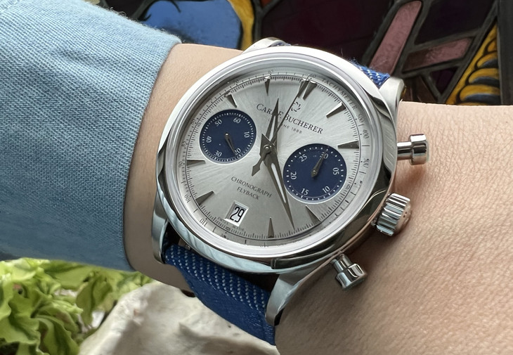 寶齊萊 CARL F. BUCHERER 馬利龍 飛返計時碼錶