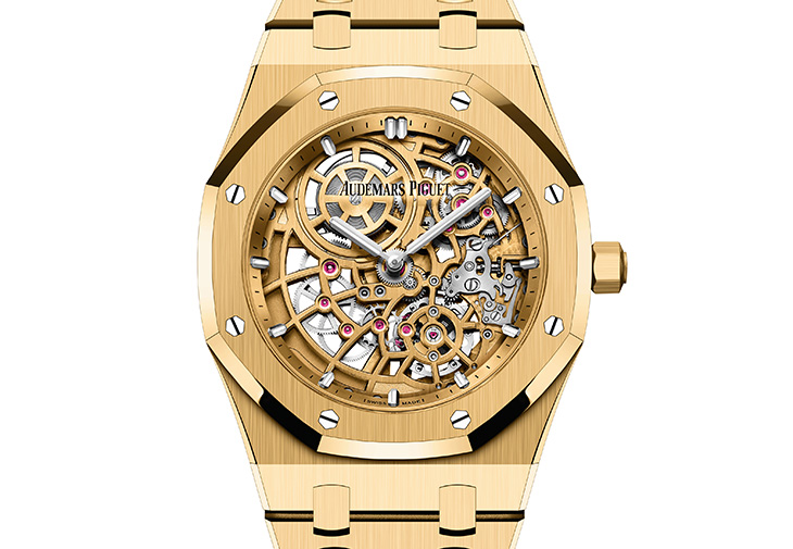 愛彼AUDEMARS PIGUET Royal Oak皇家橡樹系列Jumbo超薄鏤空腕錶