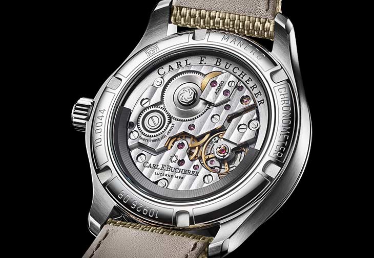 寶齊萊CARL F. BUCHERER自製A2011自動上鍊機芯