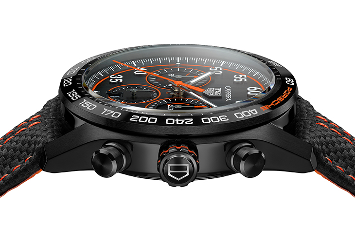 TAG Heuer Carrera X Porsche Orange Racing聯名計時腕錶