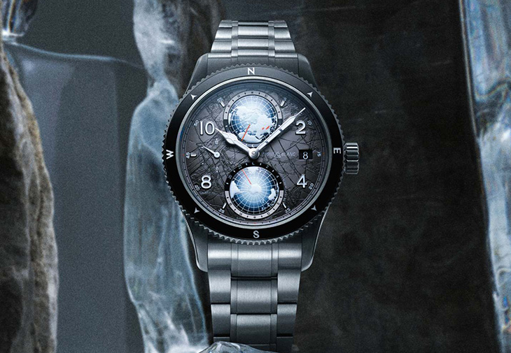 MONTBLANC萬寶龍1858系列Geosphere世界時間零氧腕錶The 8000