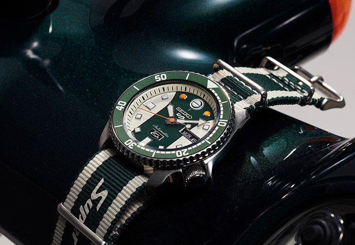 SEIKO 5 Sports x HONDA Super Cub