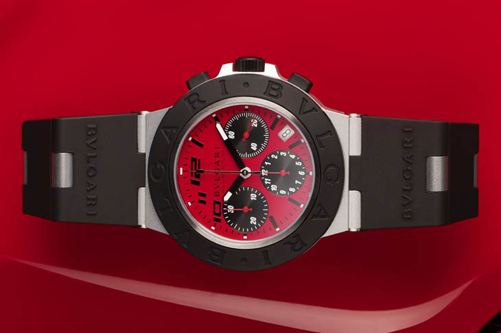 BVLGARI Aluminium Ducati特別版腕錶