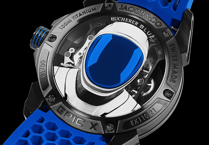 Jacob & Co. Epic X系列Bucherer BLUE腕錶