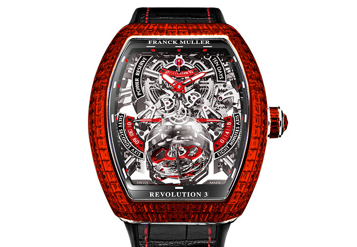 FRANCK MULLER Vanguard Revolution 3 Skeleton獨家金禧紀念腕錶