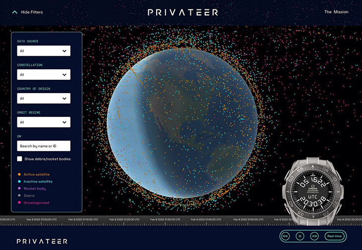 歐米茄與Privateer合作