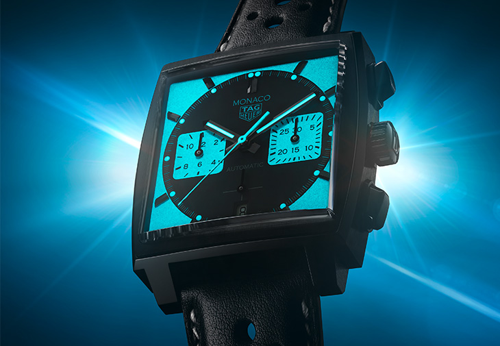 泰格豪雅TAG HEUER Monaco Chronograph Night Driver限量版腕錶