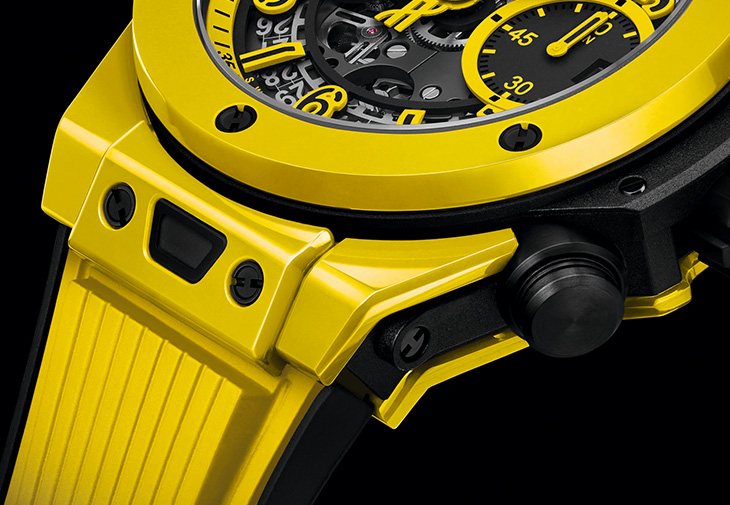 宇舶HUBLOT Big Bang Unico魔力黃陶瓷計時碼