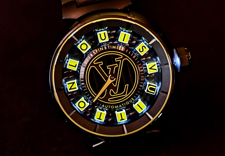 LOUIS VUITTON Tambour Spin Time Air Quantum