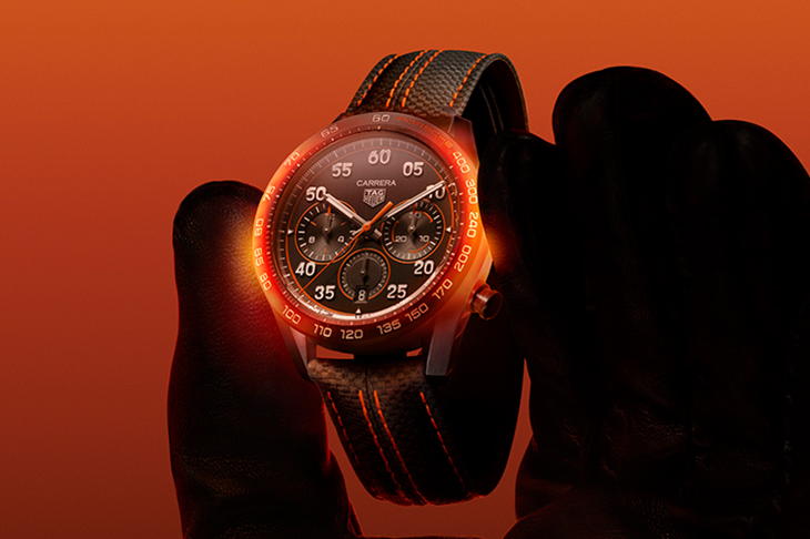 TAG Heuer Carrera X Porsche Orange Racing聯名計時腕錶
