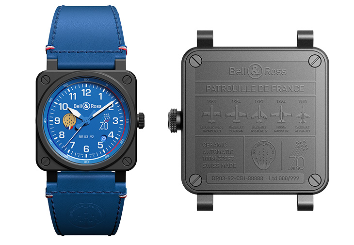 BELL & ROSS BR 03-92 PAF七十週年紀念腕錶
