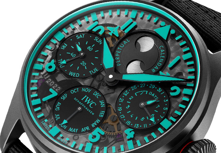 IWC大型飛行員腕錶萬年曆特別版「TOTO WOLFF X MERCEDES-AMG PETRONAS FORMULA ONE TEAM」