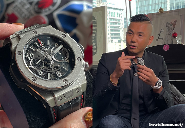 HUBLOT Big Bang Unico鈦金屬計時碼錶