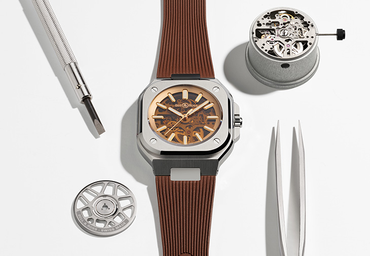 BELL & ROSS BR 05 Skeleton Golden