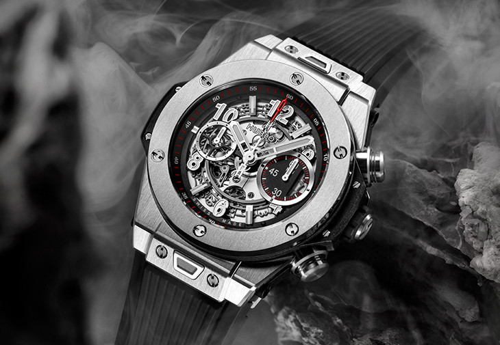 HUBLOT Big Bang Unico鈦金屬計時碼錶
