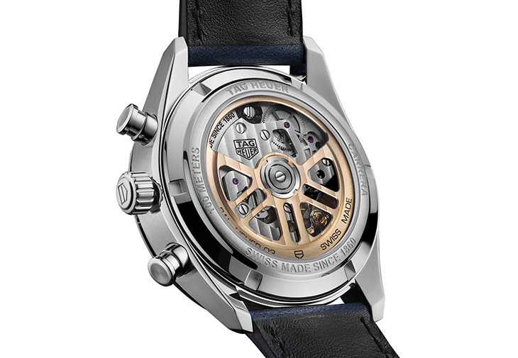 泰格豪雅TAG Heuer Carrera計時腕錶橘色漸層特別版