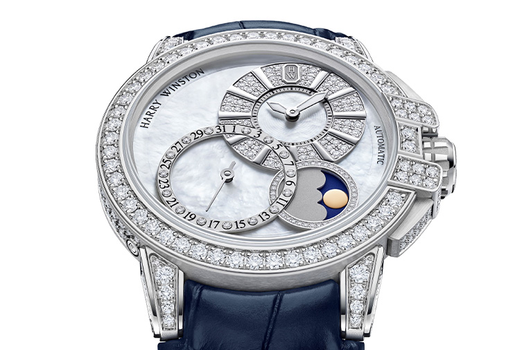 海瑞溫斯頓HARRY WINSTON海洋Ocean系列Date Moon Phase 42毫米自動腕錶