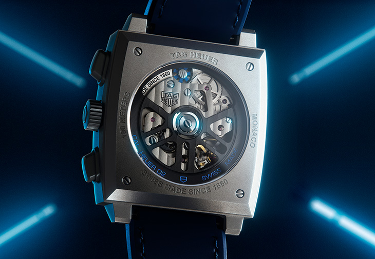 TAG Heuer Monaco Chronograph鏤空計時腕錶