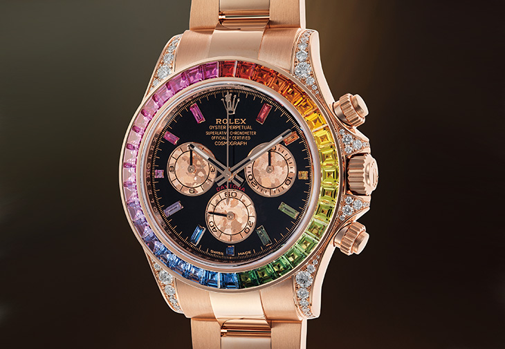勞力士ROLEX 116598RBOW Daytona Rainbow