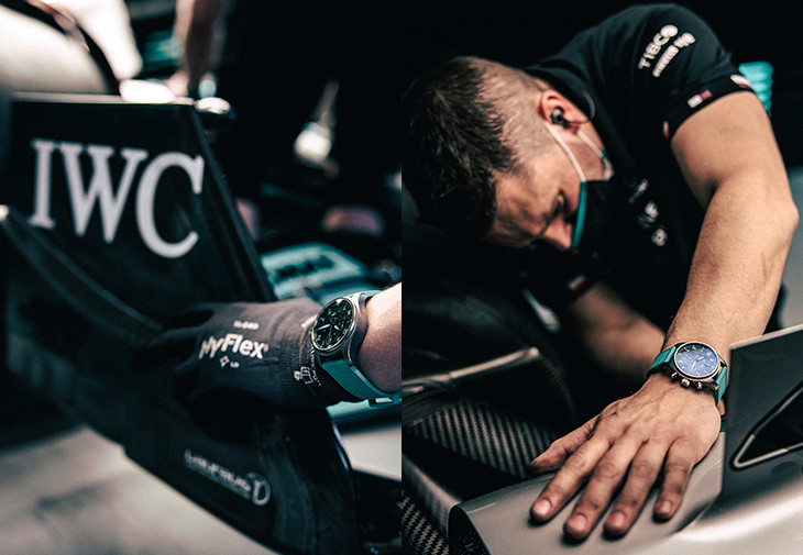 IWC萬國錶飛行員系列計時腕錶41「Mercedes-AMG馬石油Formula One車隊」特別版